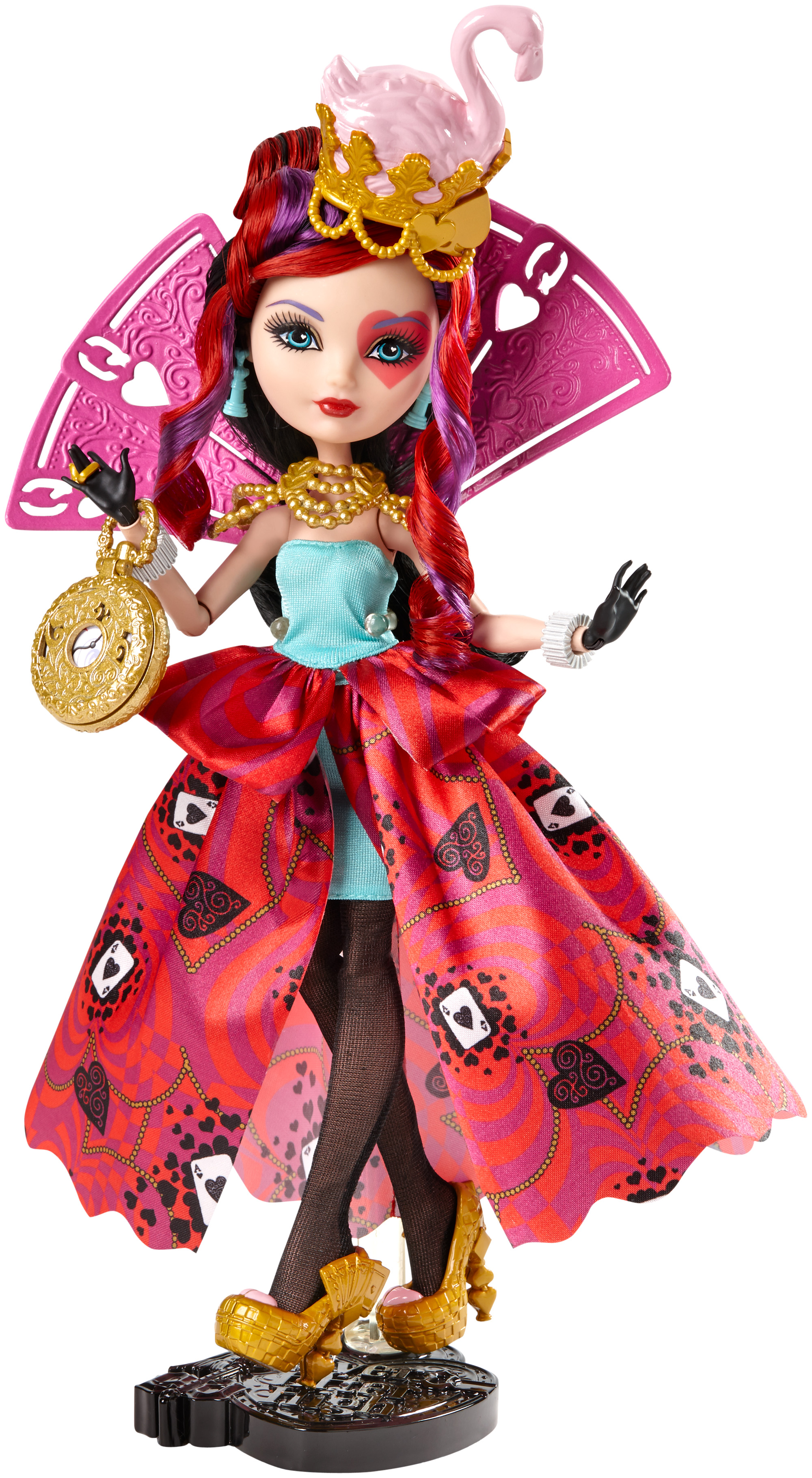 Ever After High Way Too Wonderland Lizzie Hearts Doll 